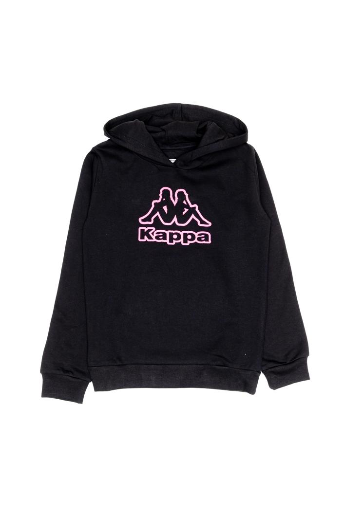 SWEATSHIRT - BLACK/FUCSIA