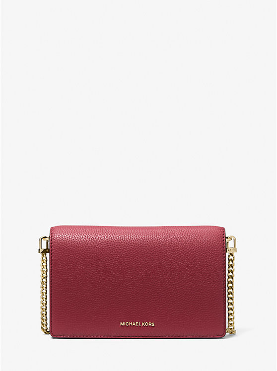 CROSSBODY BAG - DEEP RED
