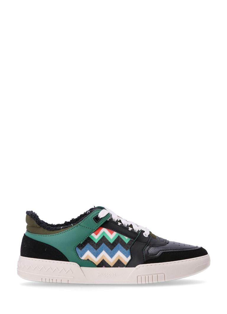 SNEAKERS - WHITE/GREEN