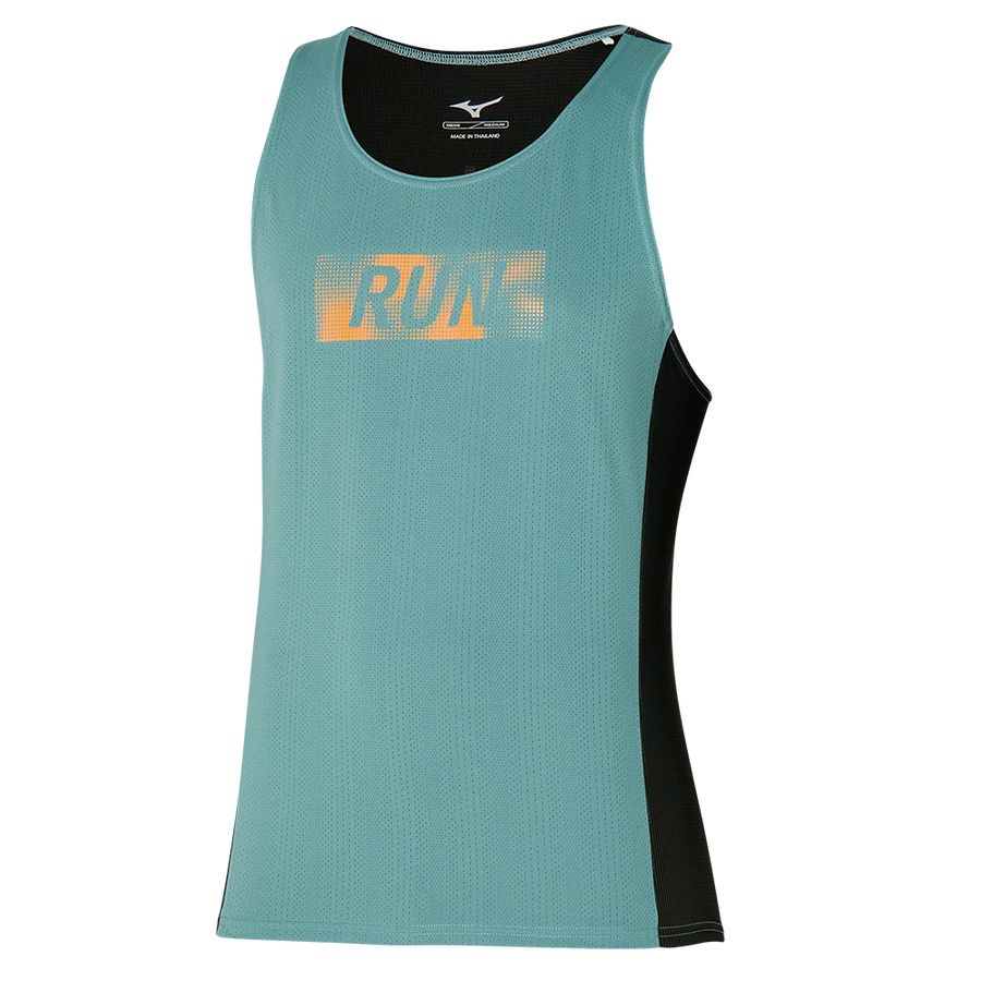 TANK TOP - LEAD / BLACK
