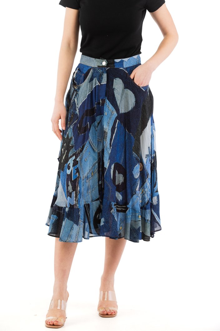 SKIRT - MULTI ONLY ONE COLOUR