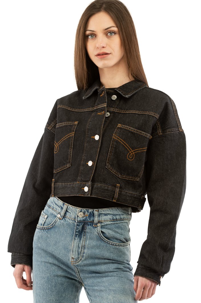 JEANS JACKET - MULTI BLACK