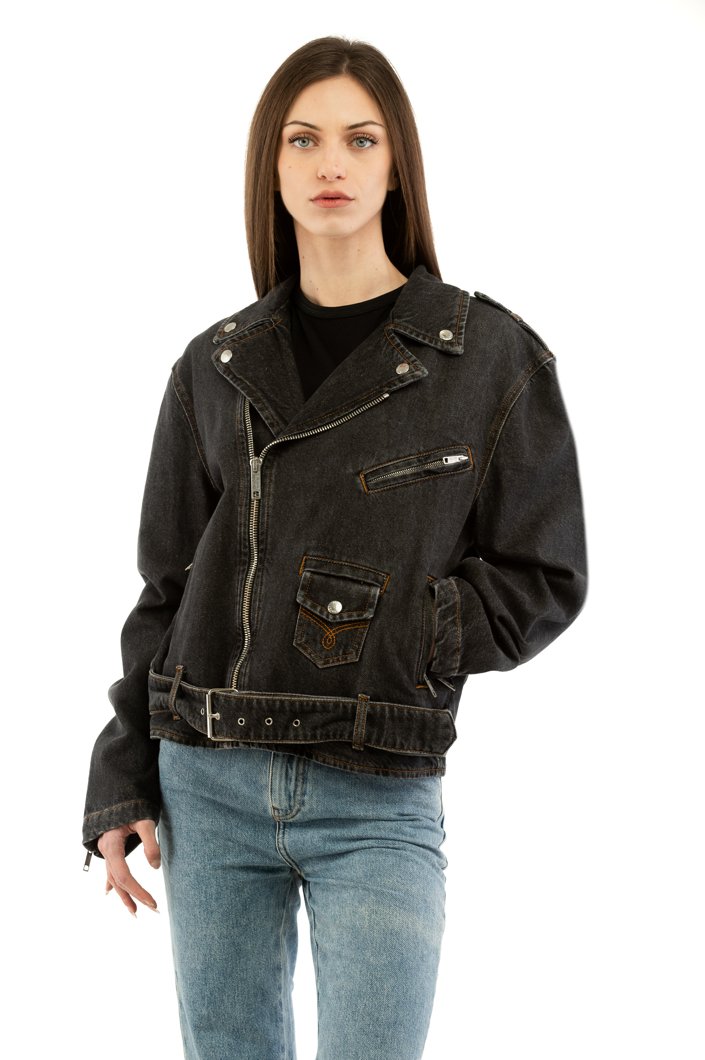 JEANS JACKET - MULTI BLACK