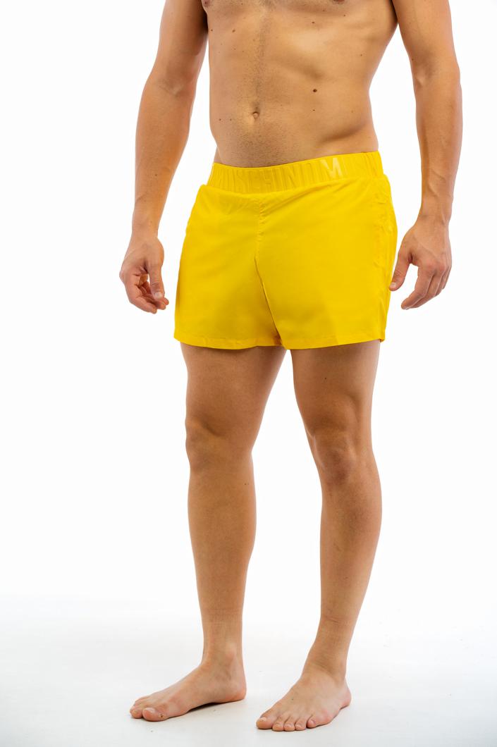 SWIM SHORTS - YELLOW