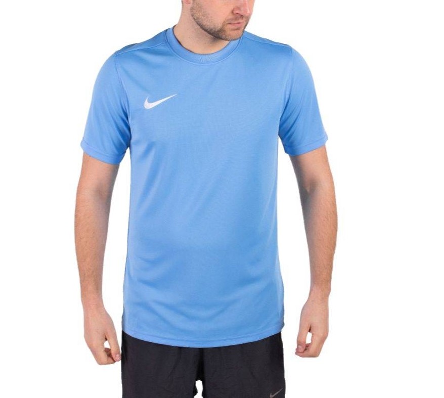 T-SHIRT - LIGHT BLUE/WHITE