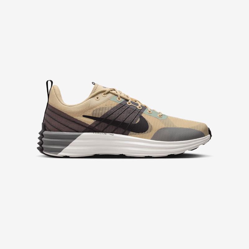 SNEAKERS - RATTAN/BLACK-NOBLE GREEN-SAFETY ORANGE