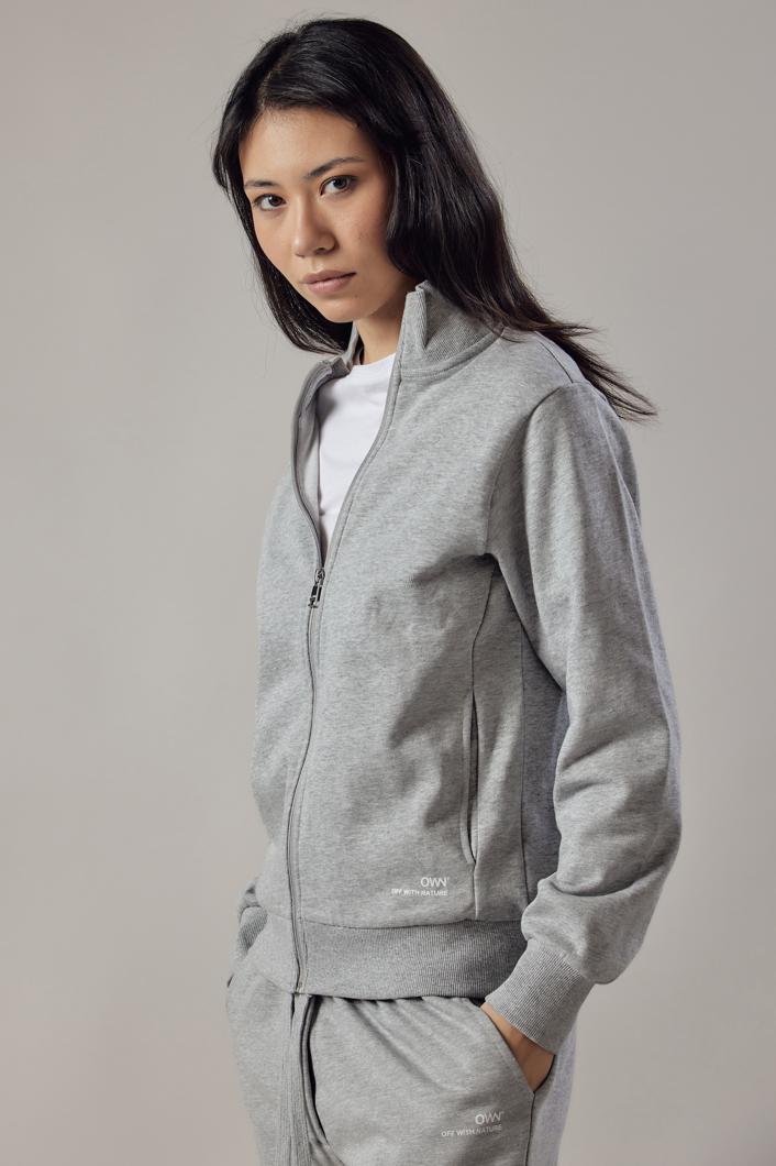 SWEATSHIRT - LIGHT GREY MELANGE