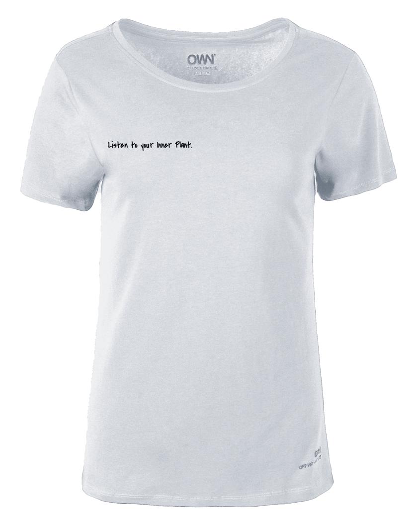 T-SHIRT - WHITE PRINTED