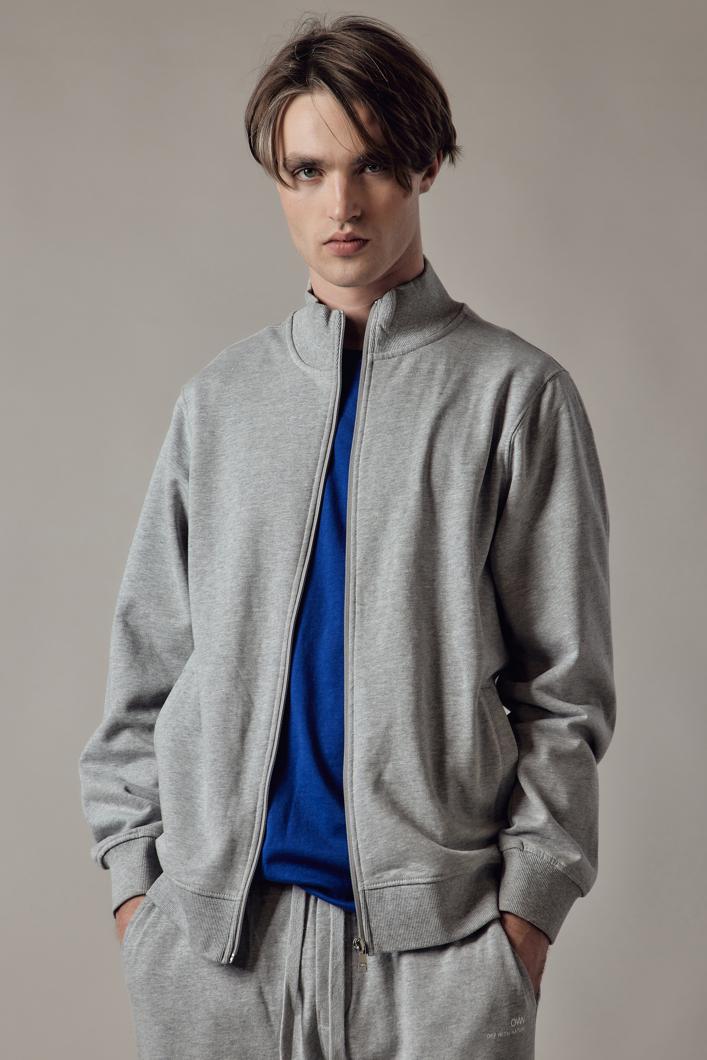 SWEATSHIRT - LIGHT GREY MELANGE