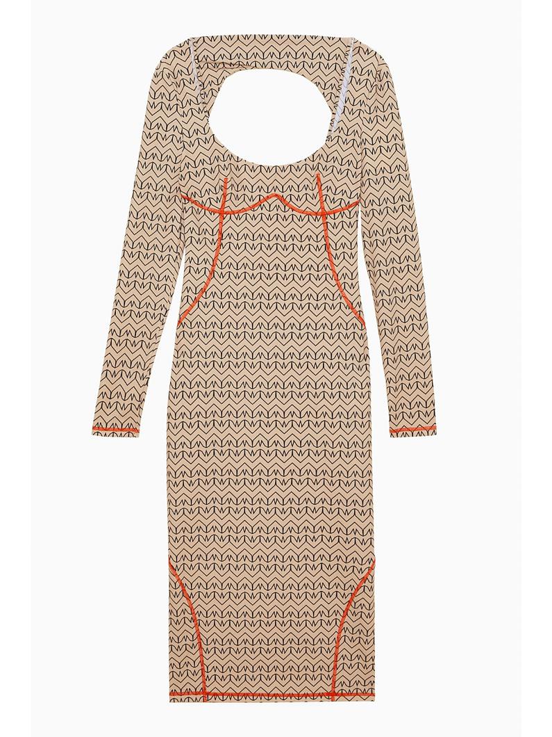 DRESS - CRAFT BEIGE MONOGRAM