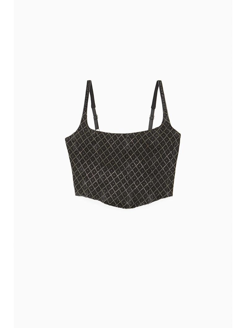 TOP - BLACK WSAH & SHINY