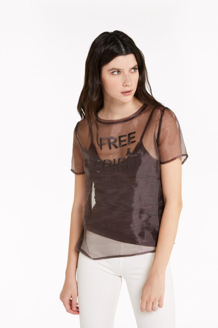 T-SHIRT SHORT SLEEVE - EBONY