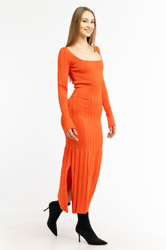 DRESS - BRIGHT ORANGE