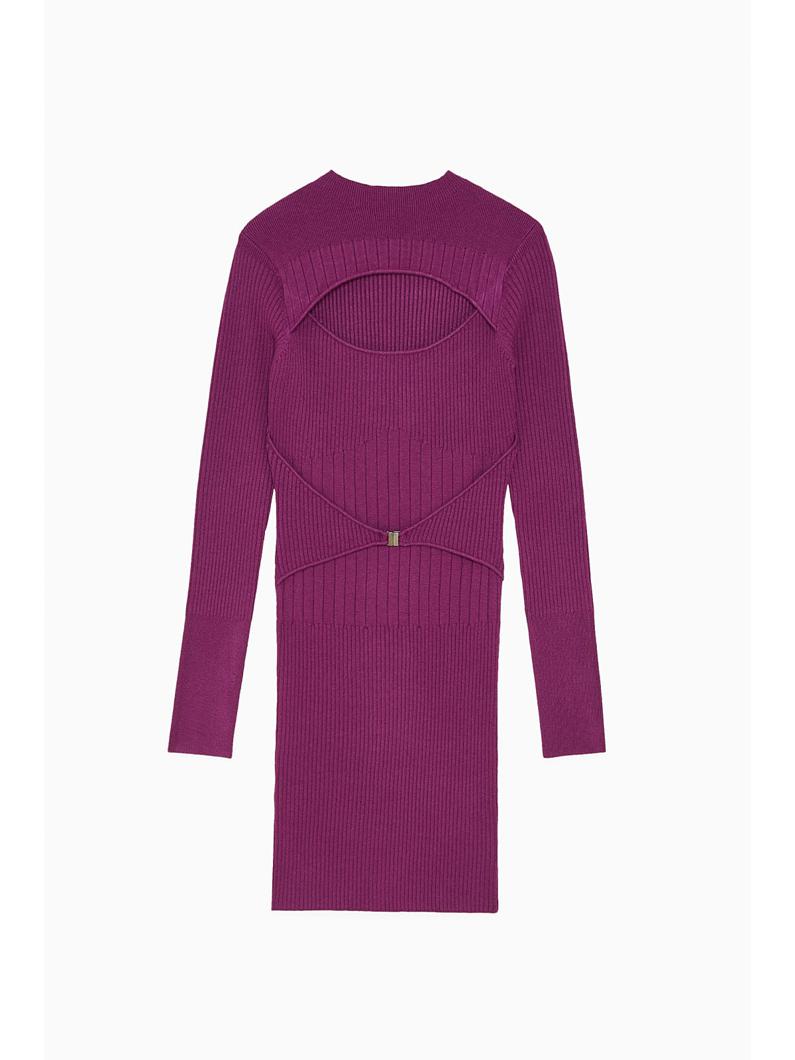 DRESS - FUTURISTIC PURPLE