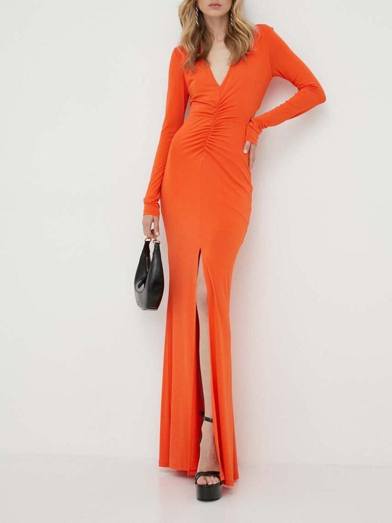 DRESS - SOLAR ORANGE