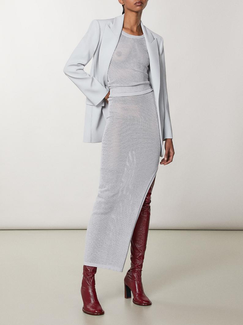 SKIRT - MINERAL GRAY/GREEN