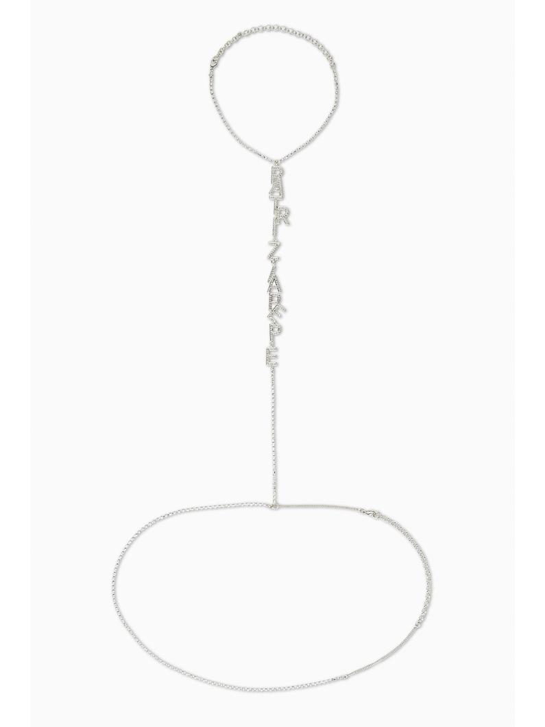 NECKLACE - SILVER/CRYSTAL