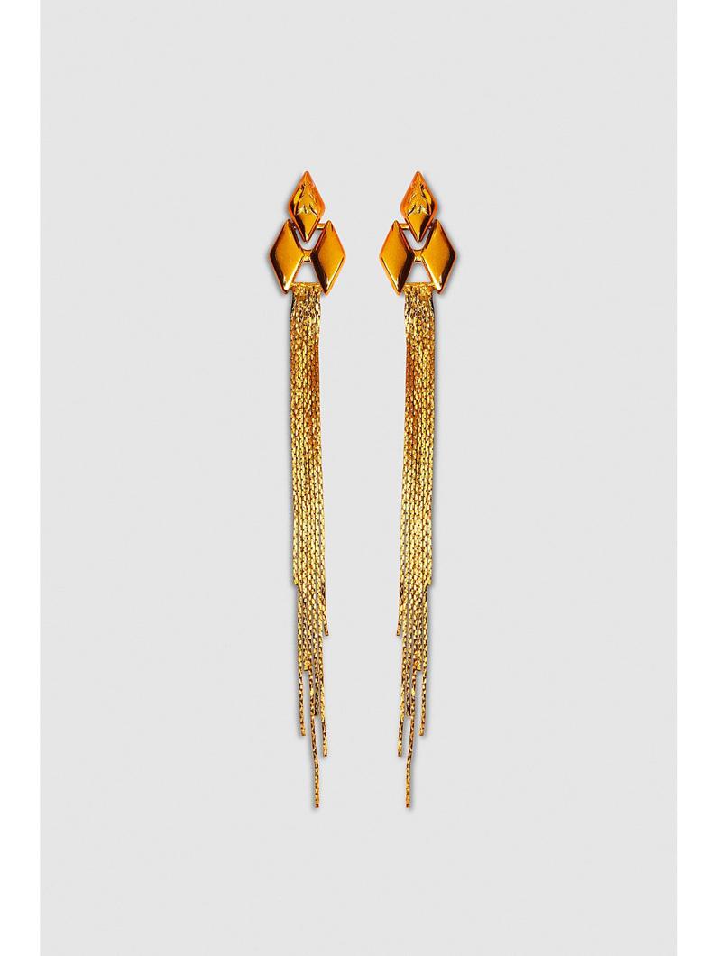 EARRINGS - SHINY ORANGE