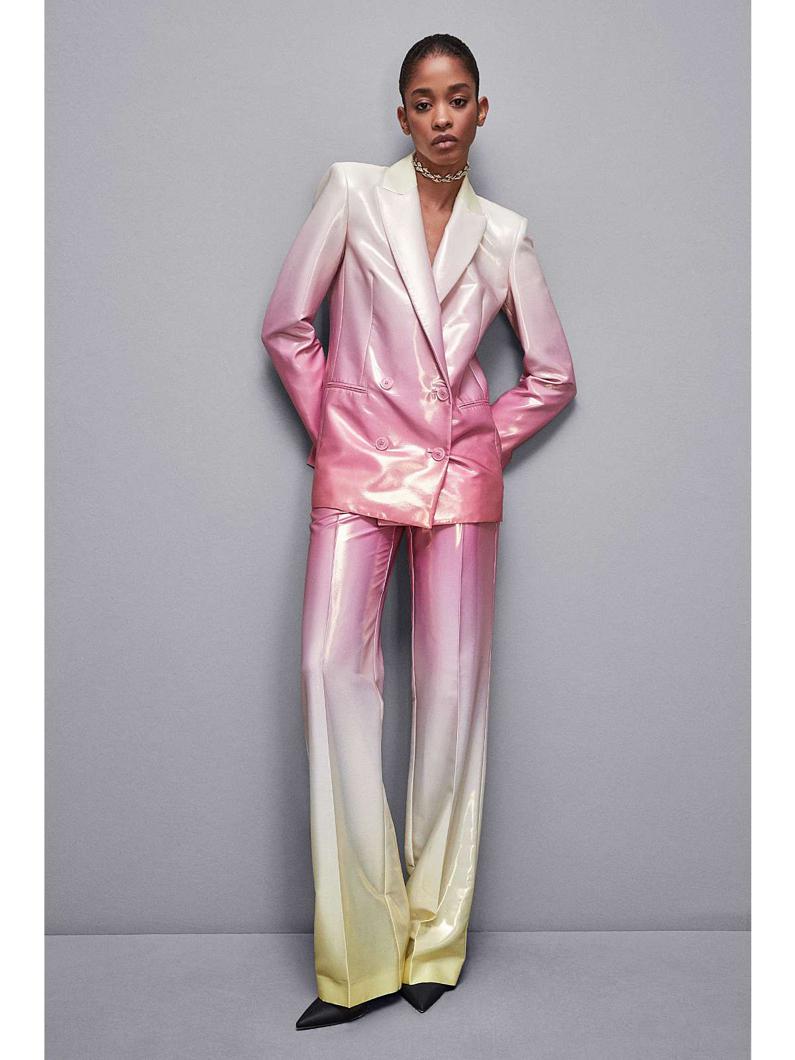 PANTS - METALLIC DEGRADE