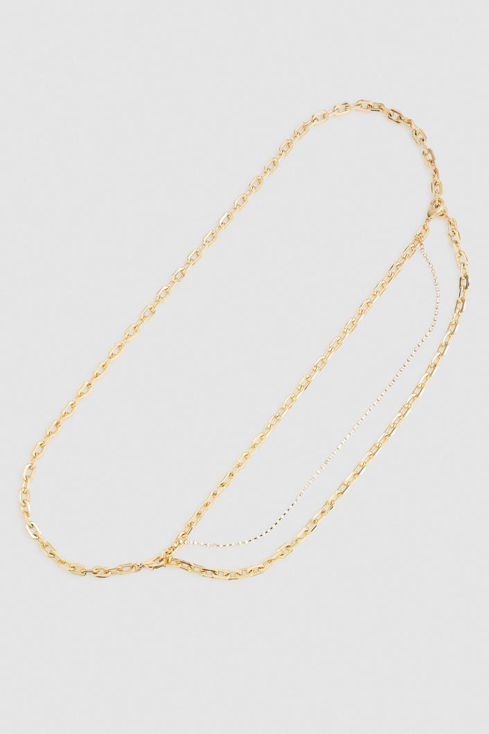 BELT - GOLD CRYSTAL
