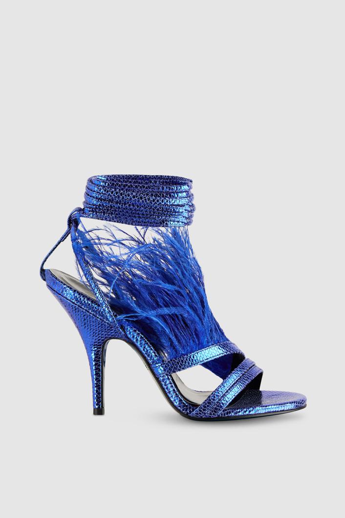 SANDALS - SHINY BLUE RAY