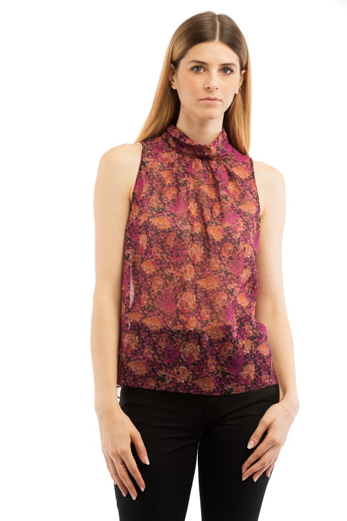 BLOUSE - PURPLEFLOWERS