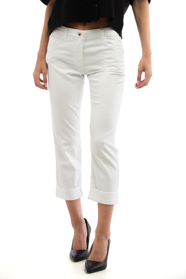 TROUSERS - BIANCO