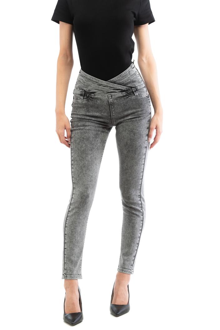 TROUSERS - LIGHT GREY WASH