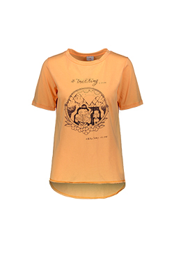 T-SHIRT - INDIVIA - STAMPA YOGA BN