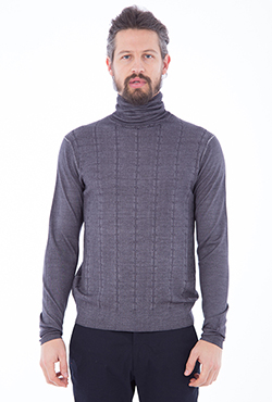 TURTLENECK - GRAPHITE BLUE