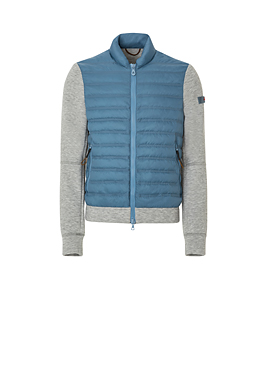 BLOUSON - ASH BLUE/LIGHT MELANGE GRAY