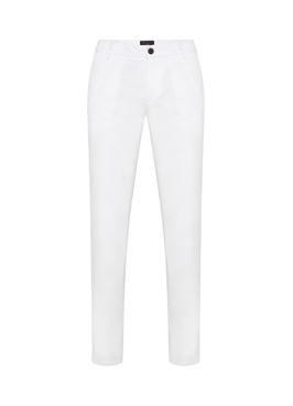 TROUSERS - WHITE OFF WHITE