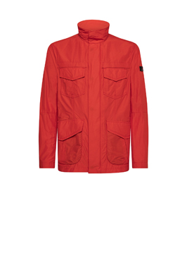 TRACK JACKET - ROSSO VIVO