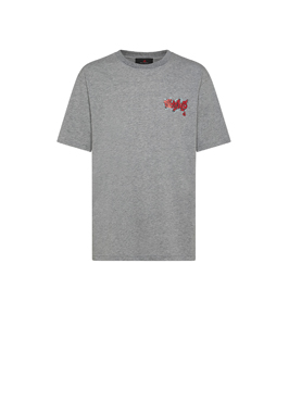 T-SHIRT - GRIGIO MELANGE MEDIO