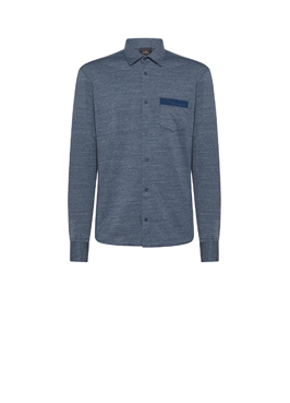 SHIRT - BLU GRAFITE