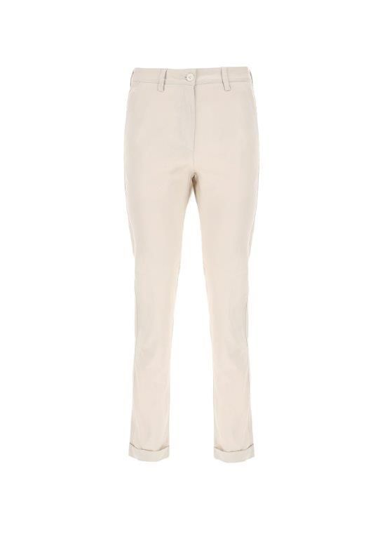 TROUSERS - BIANCO OTTICO