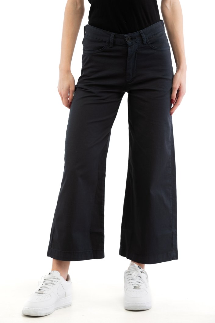 TROUSERS - BLU GRAFITE