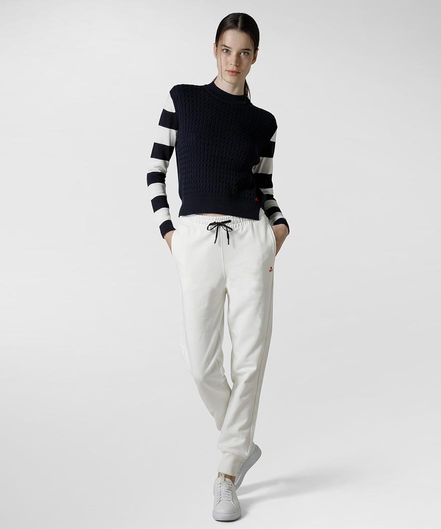 PULLOVER - GRAPHITE BLUE/PAPYRUS