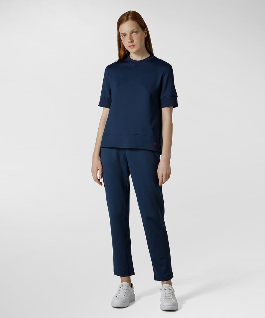 TROUSERS - BLU TEMPESTA