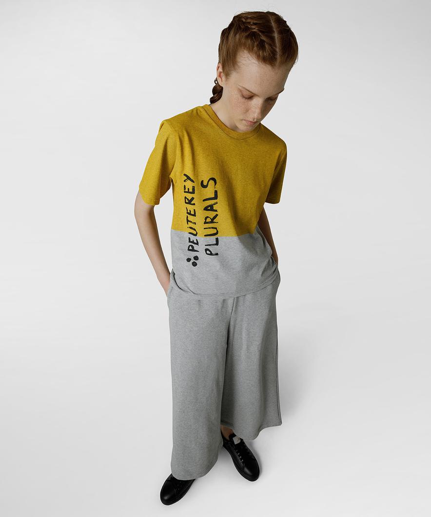 T-SHIRT - MEDIUM MELANGE GRAY