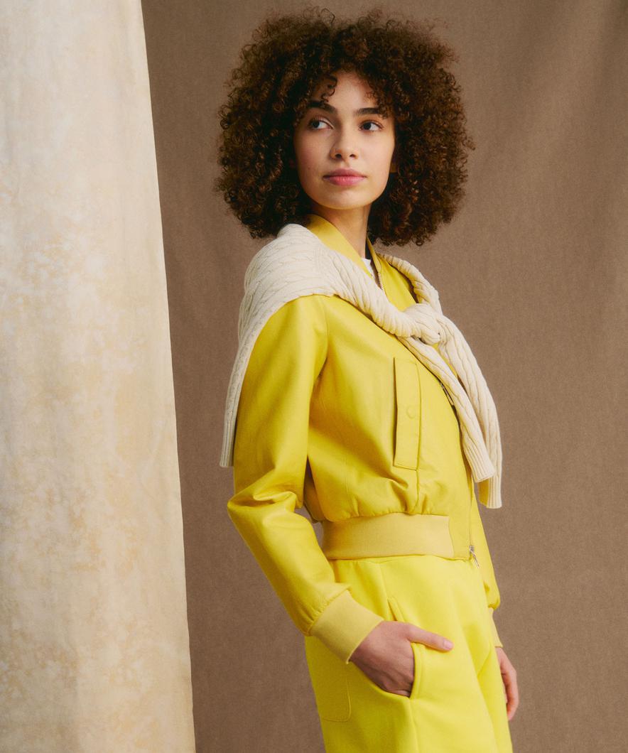 TRACK JACKET - GIALLO VIVACE