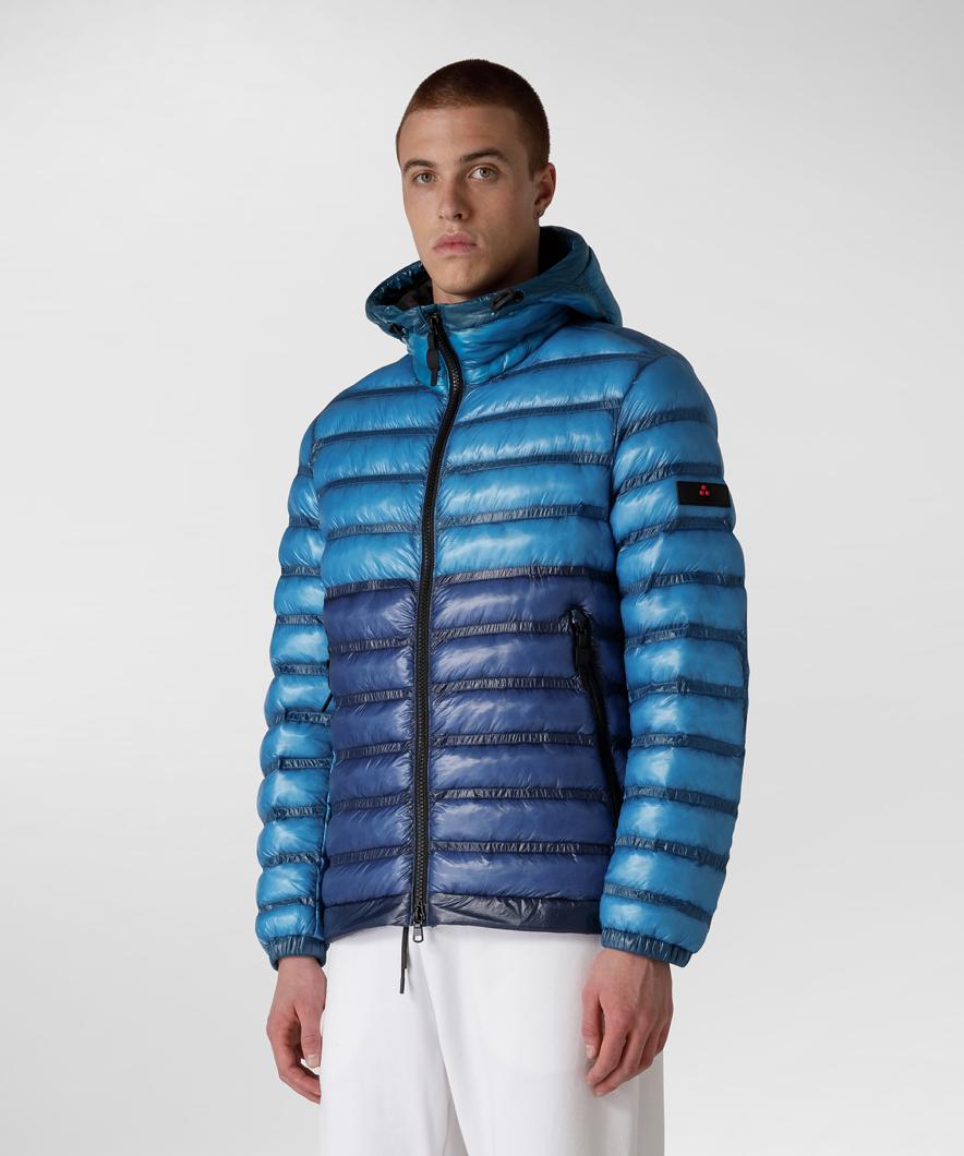DOWN JACKET - DARK ORCHID/ORANGE/LIMOGES