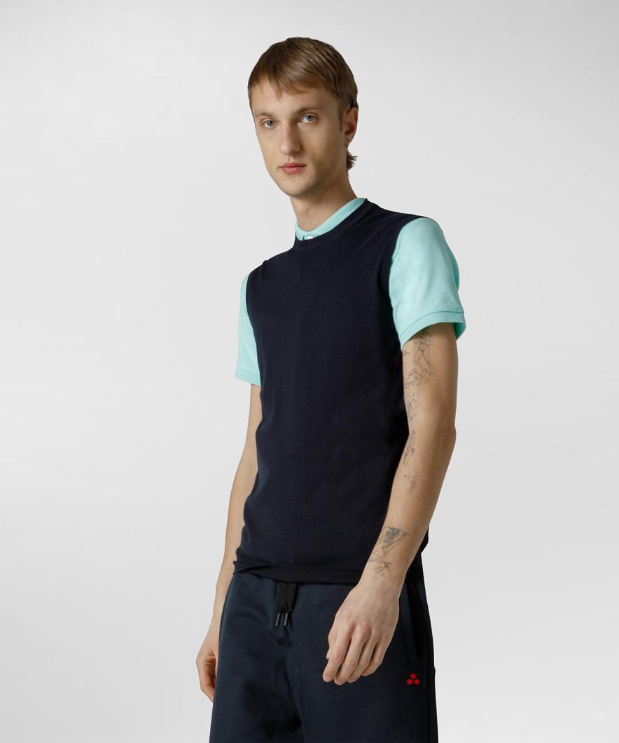 GILET - BLU GRAFITE