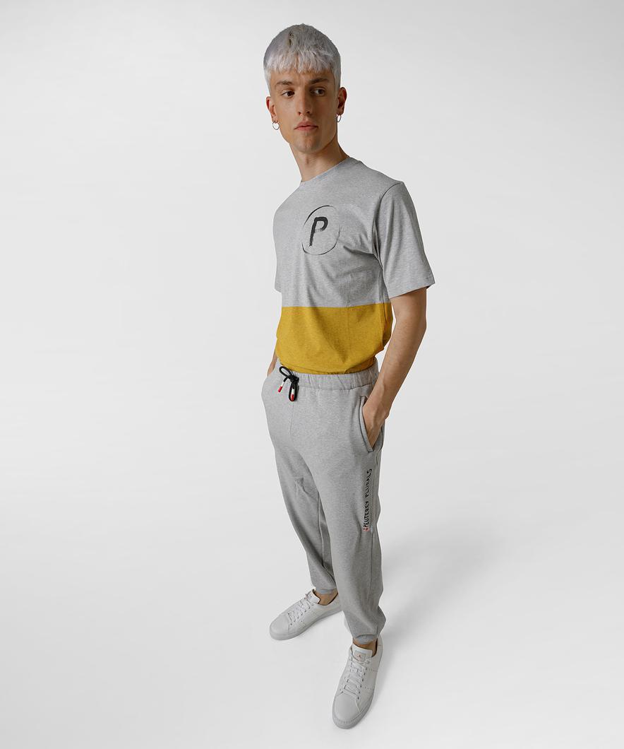 TROUSERS - GRIGIO MELANGE MEDIO