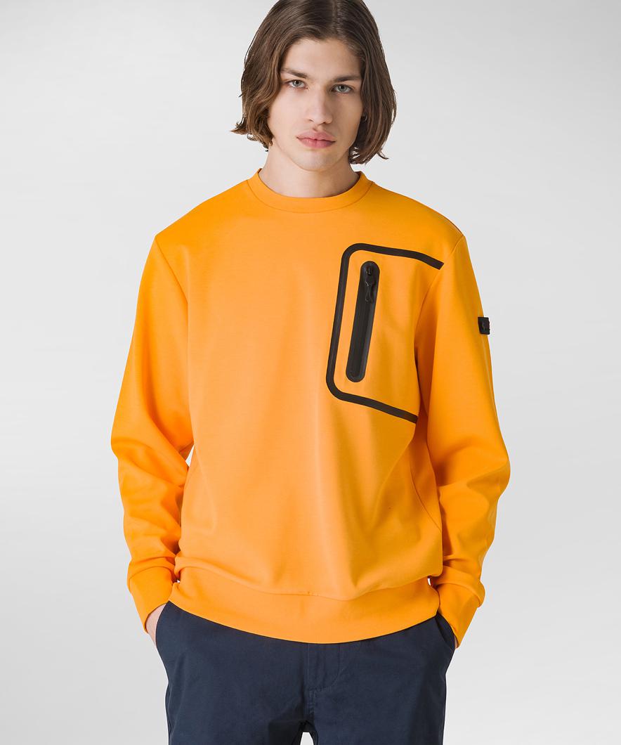 SWEATSHIRT - ARANCIO FLUO