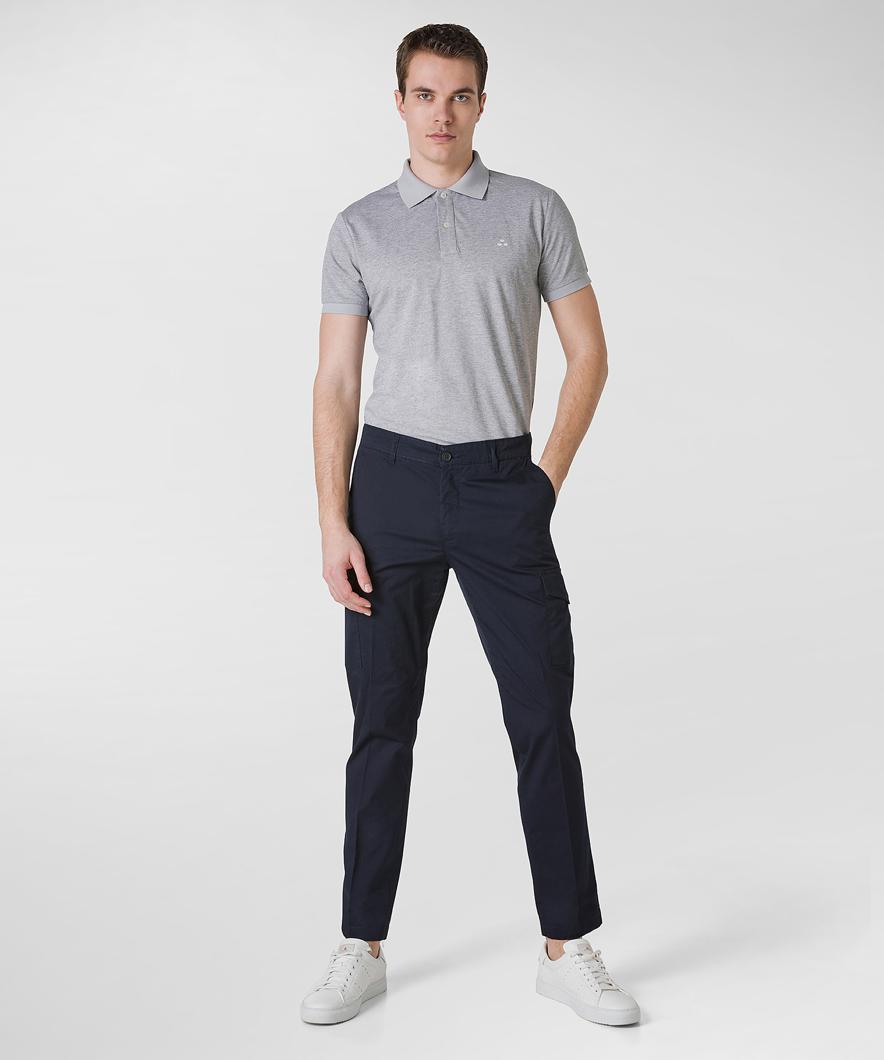 TROUSERS - BLU MARINO CUPO
