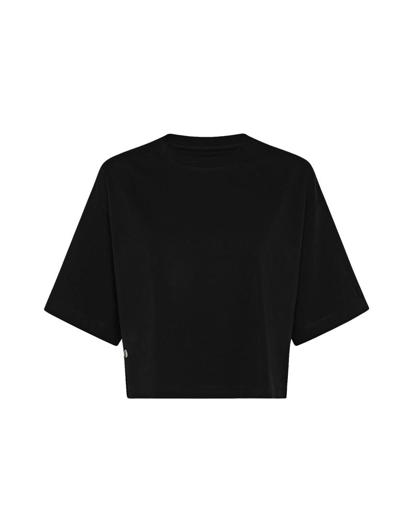 T-SHIRT - MARION/COIN/NOIR