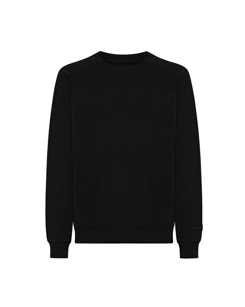 SWEATSHIRT - BERNARD/COIN/NOIR
