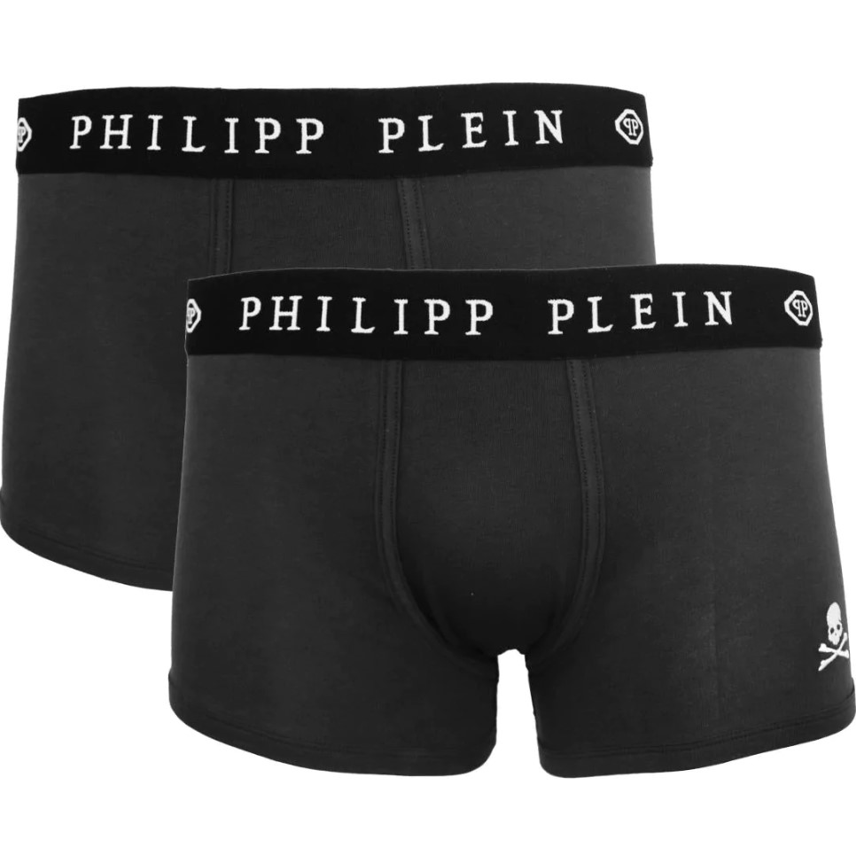 BOXERS 2 PACK - BLACK