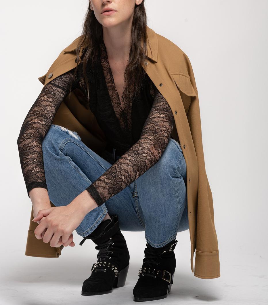 BLOUSON - BROWN